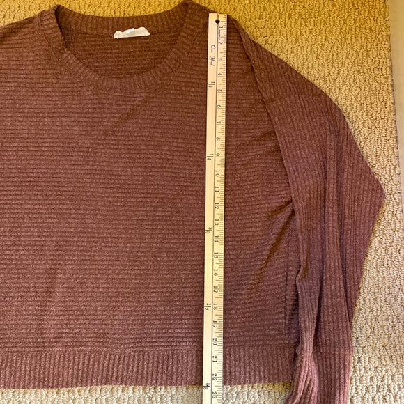 Pink Rose High waist bottoms with sweater pajamas/loungewear XL - Picture 3 of 9